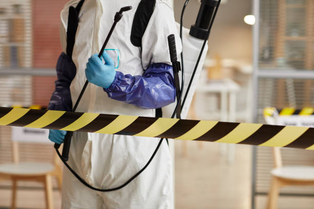 Professional Blood Cleanup technician working in Kerman, CA